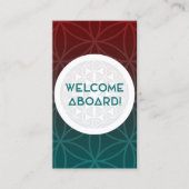 チームの神聖な幾何学へようこそ 名刺 (正面)