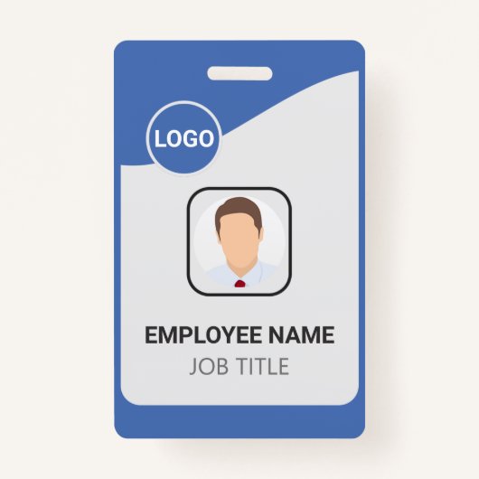 チームの身元を従業員に引き上げカスタムる バッジ (正面)