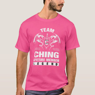 チームのChingライフタイムメンバー Tシャツ
