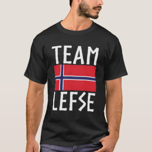 チームはノルウェー語の左翼を残す Tシャツ
