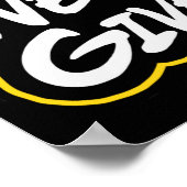 チームは決してアップしない ポスター (角)