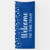 チームへようこそ 横断幕 (縦)