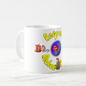 チームみみず。: -) コーヒーマグカップ (正面左)