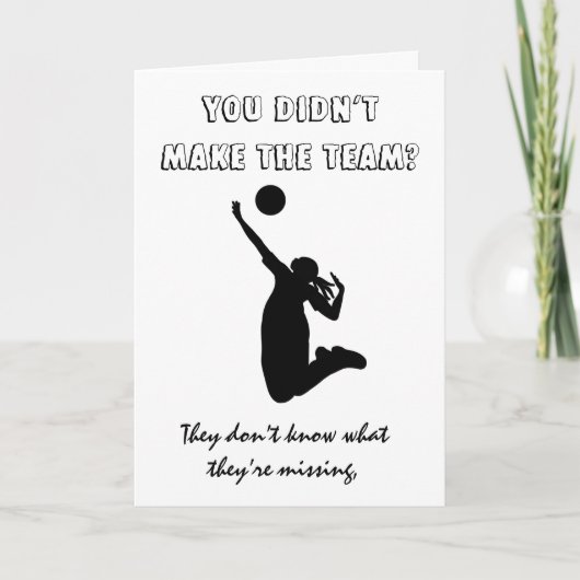 チームを作らなかったのか? カード (正面)