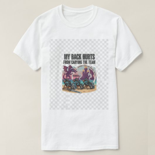 チームを支える Tシャツ (デザイン正面)