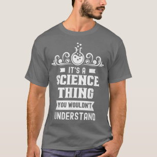 チームを理解できないのは科学の問題だ Tシャツ