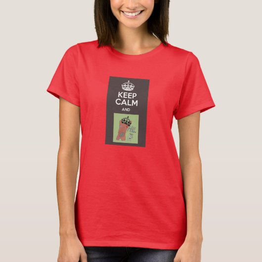 チームアシュリー女子バーンアウトティー Tシャツ (正面)