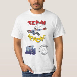 チームアパッシュのパイロットの鍛治場 Tシャツ