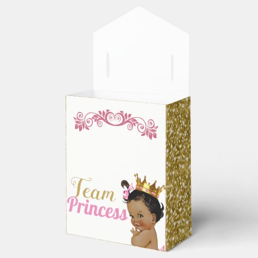 チームアフリカのプリンセス金ゴールドグリッターフライトテント フェイバーボックス (オープン)