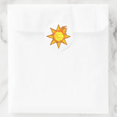 チームアルタドールのロゴ ラウンドシール (バッグ)