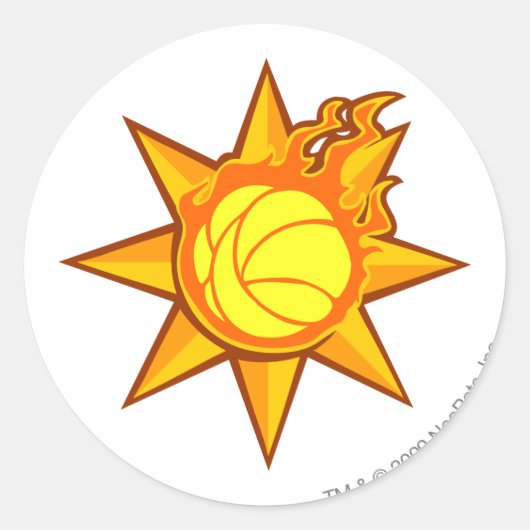 チームアルタドールのロゴ ラウンドシール (正面)