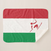 チームアルパインスキーイタリア シェルパブランケット (正面(横))