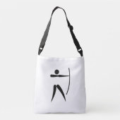 チームアーチェリー クロスボディバッグ (裏面)