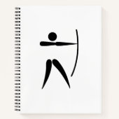 チームアーチェリー ノートブック (正面)