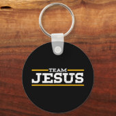チームイエスキリストChristian Christian正統な神 キーホルダー (正面)