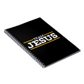 チームイエスキリストChristian Christian正統な神 ノートブック (右側)