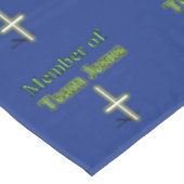 チームイエス・キリストのメンバー テーブルクロス (アングル)