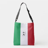 チームイタリアアーチェリー クロスボディバッグ (裏面)