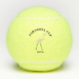 チームイベントピンクフラミンゴ テニスボール