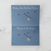 チームウェルカムおめでとうのカード カード (内部)