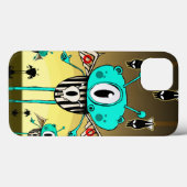 チームエイリアン2012年 Case-Mate iPhoneケース (裏面 (横))