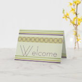 チームエレガントへようこそ カード (黄色い花)