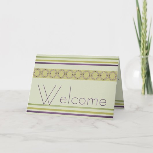 チームエレガントへようこそ カード (正面)