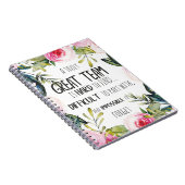 チームオフィスギフトの個人文房具 ノートブック (右側)