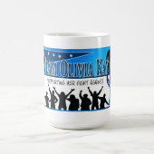 チームオリビアケイのマグ コーヒーマグカップ (中央)