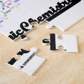 チームオーガニック化学（クレブスサイクルTCAC） ジグソーパズル (側面)