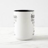 チームカスタムになることを拒否するため卓越した マグカップ (中央)