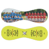 チームカスタムの写真でスポンサーに感謝のギフト ソフトボール (パネル)