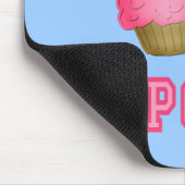 チームカップケーキのTシャツ、フード付きスウェットシャツ、マグ、ギフト マウスパッド (コーナー)