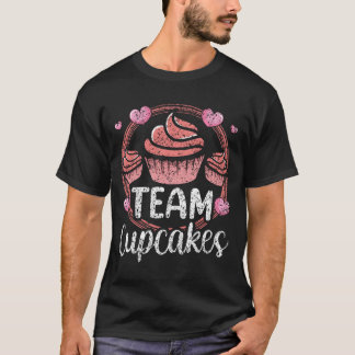 チームカップケーキを食べよう Tシャツ