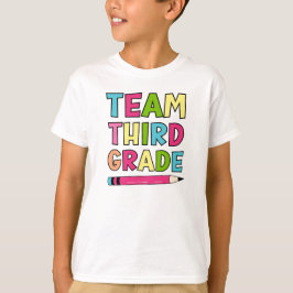 チームカラフルの3年生新学期 Tシャツ