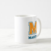 チームカラーズ モノグラム ネーム コーヒーマグカップ (正面右)