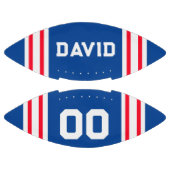 チームカラー（赤と青） アメリカンフットボール (パネル)