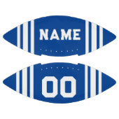 チームカラー（青と白） アメリカンフットボール (パネル)