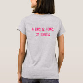 チームカリラレコードタイムシャツ Tシャツ (裏面)