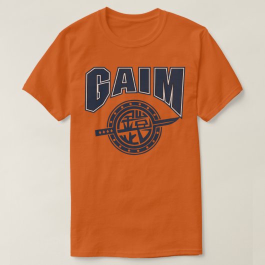 チームガイム仮面ライダー Tシャツ (デザイン正面)
