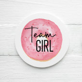 チームガールジェンダーがシールを明らかにする ラウンドシール