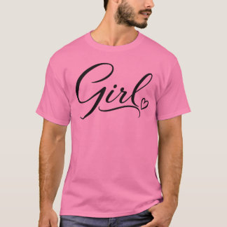チームガールジェンダーリビールTシャツ メンズ Tシャツ