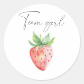 チームガールベビーとは何か ラウンドシール (正面)