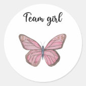 チームガールベビーとは何か ラウンドシール (正面)