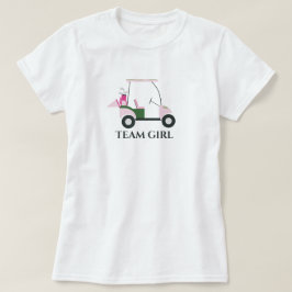 チームガールモダンゴルフベビー性表彰Par-Tee Tシャツ