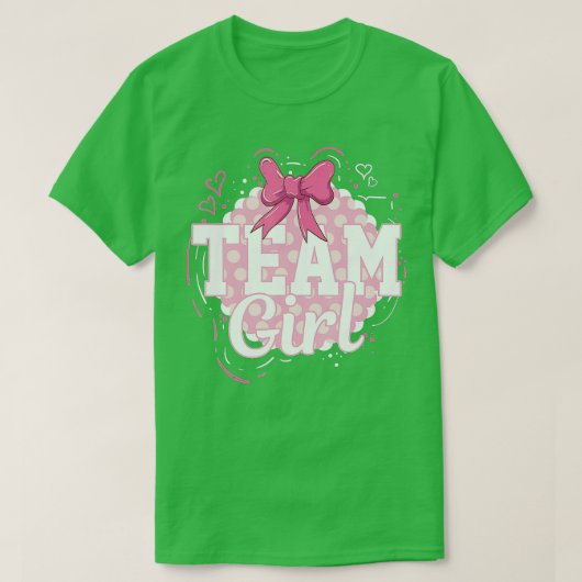 チームガール Tシャツ (デザイン正面)