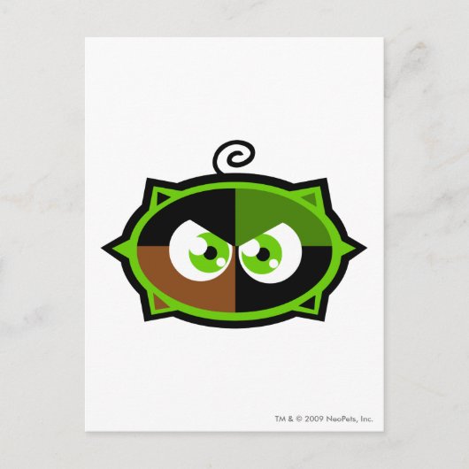 チームキコ湖のロゴ ポストカード (正面)