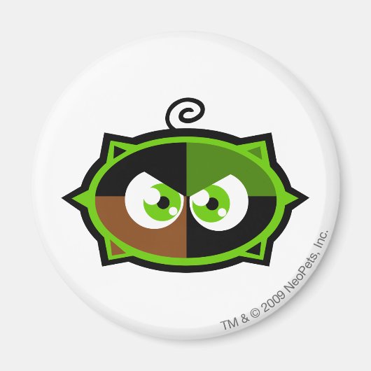 チームキコ湖のロゴ マグネット (正面)