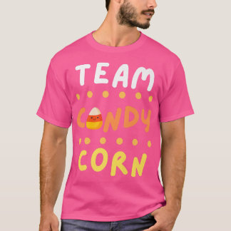 チームキャンディコーン面白いハロウィーン衣装キャンディコーン Tシャツ
