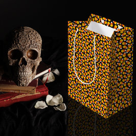 チームキャンディーコーンハロウィーン ミディアムペーパーバッグ